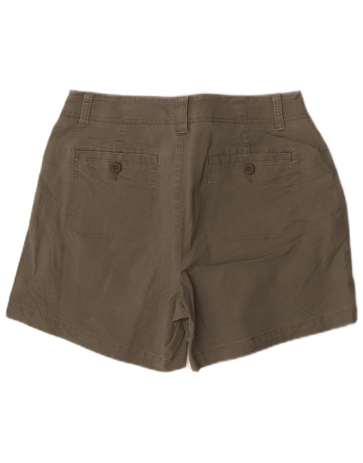 Pantaloncini cargo da donna Dockers US 8 Medium W30 cotone kaki