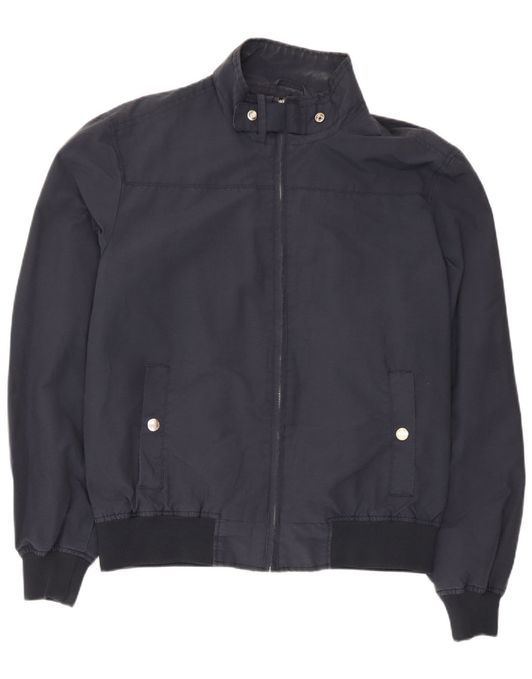 Refrigue Herre Bomber Jacket UK 42 XL Navy Blue Nylon