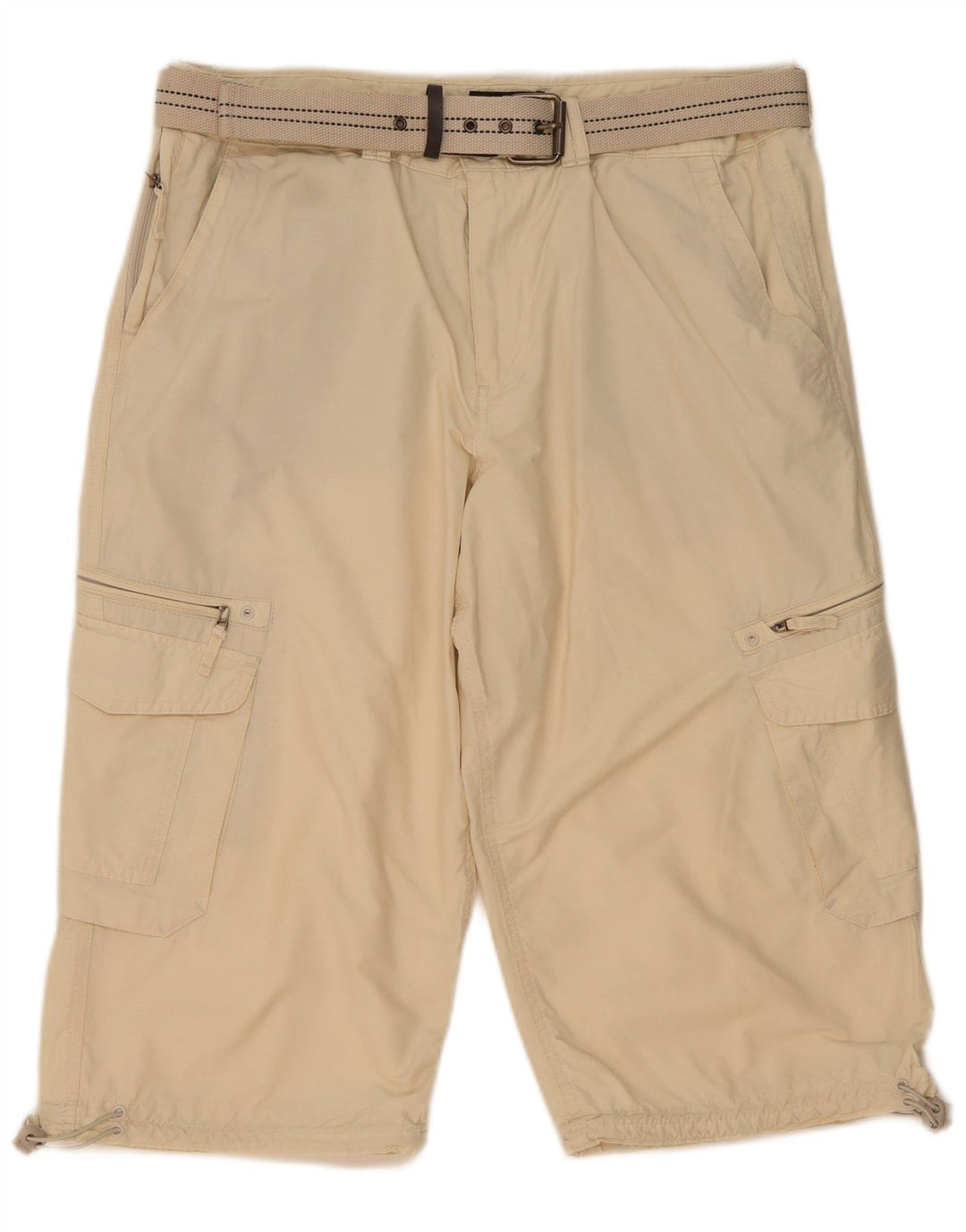 MARKS & SPENCER Bermuda cargo da uomo W38 XL Cotone beige