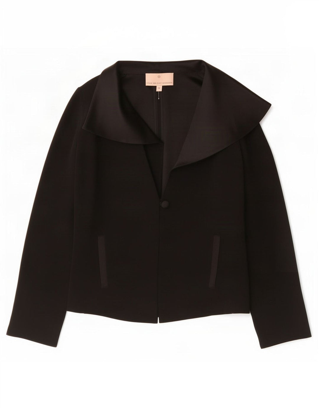 Fenn Wright Manson Veste blazer à 1 bouton pour femme UK 10 Petit Noir