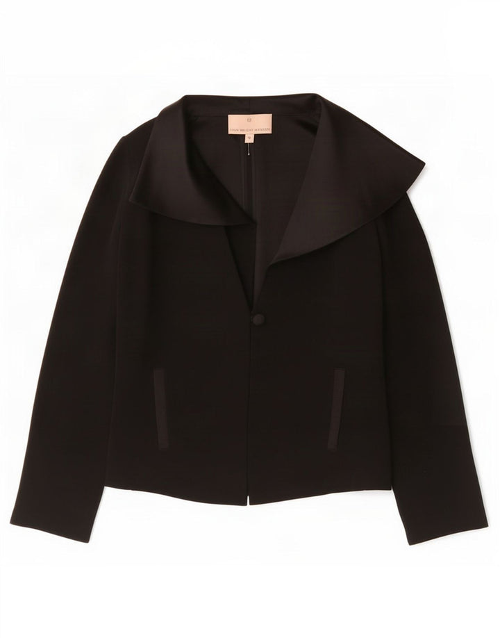 Fenn Wright Manson Veste blazer à 1 bouton pour femme UK 10 Petit Noir