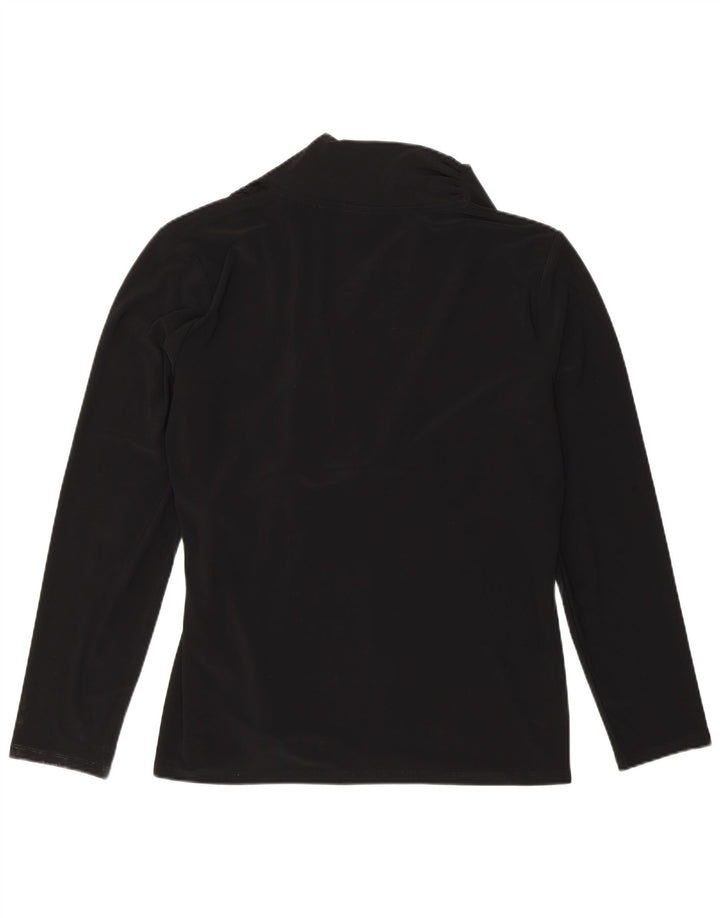 Женская блузка Dkny Top UK 18 XL, черный полиэстер