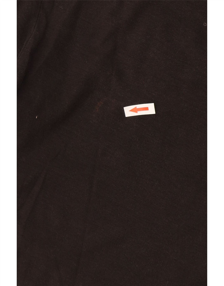 Puma Mens Graphic T-Shirt Top Small Black Cotton