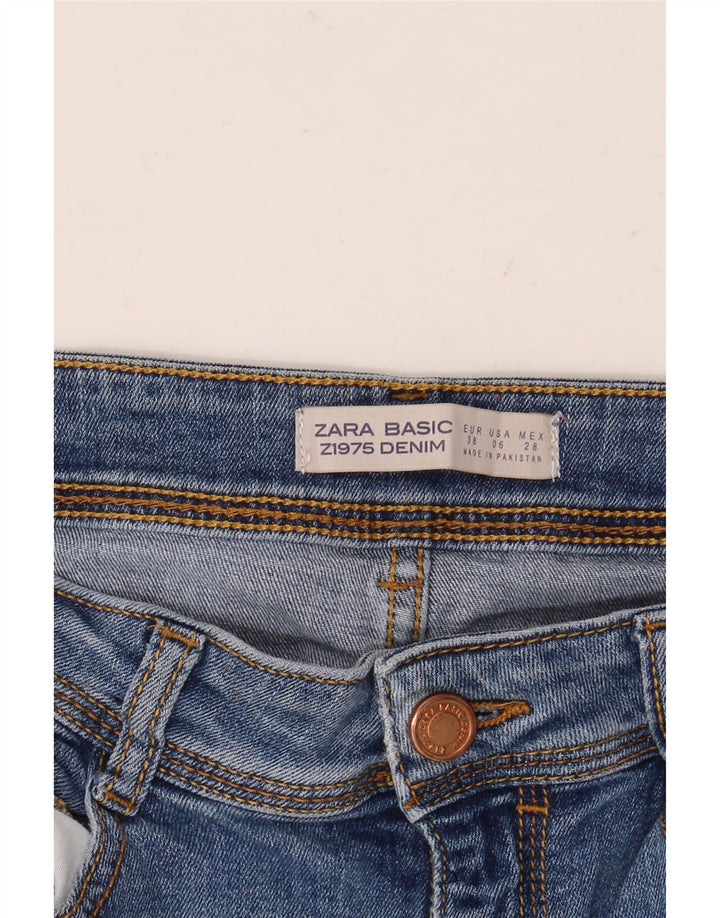 ZARA Womens Slim Jeans EU 38 Small W28 L30 Blue