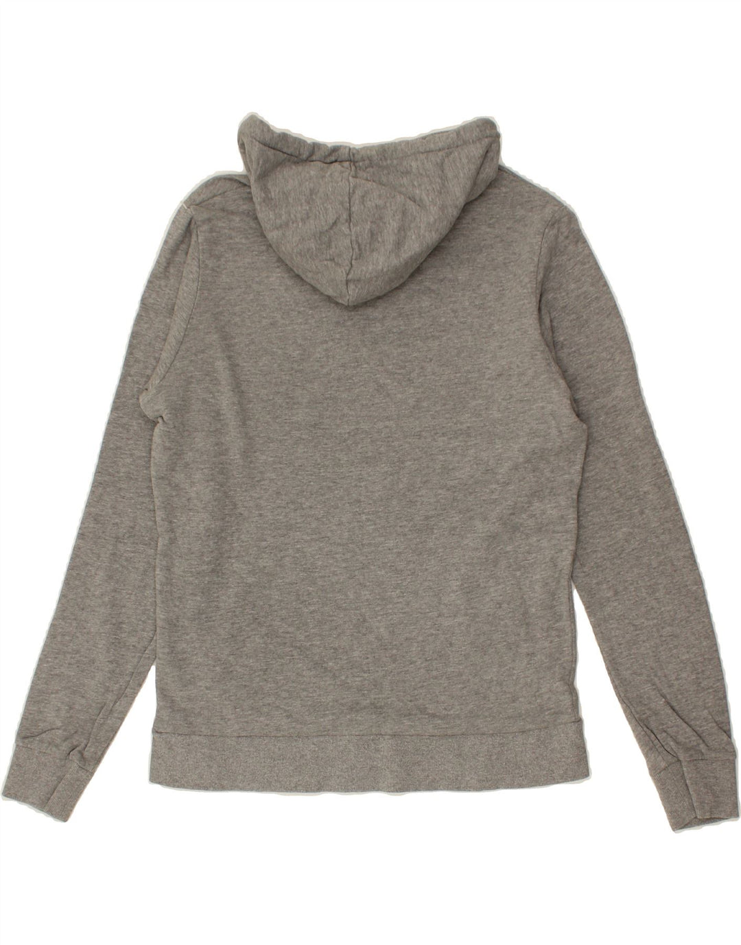 JACK & JONES Mens Graphic Hoodie Jumper Medium Grey Cotton Vintage Jack & Jones and Second-Hand Jack & Jones from Messina Hembry 