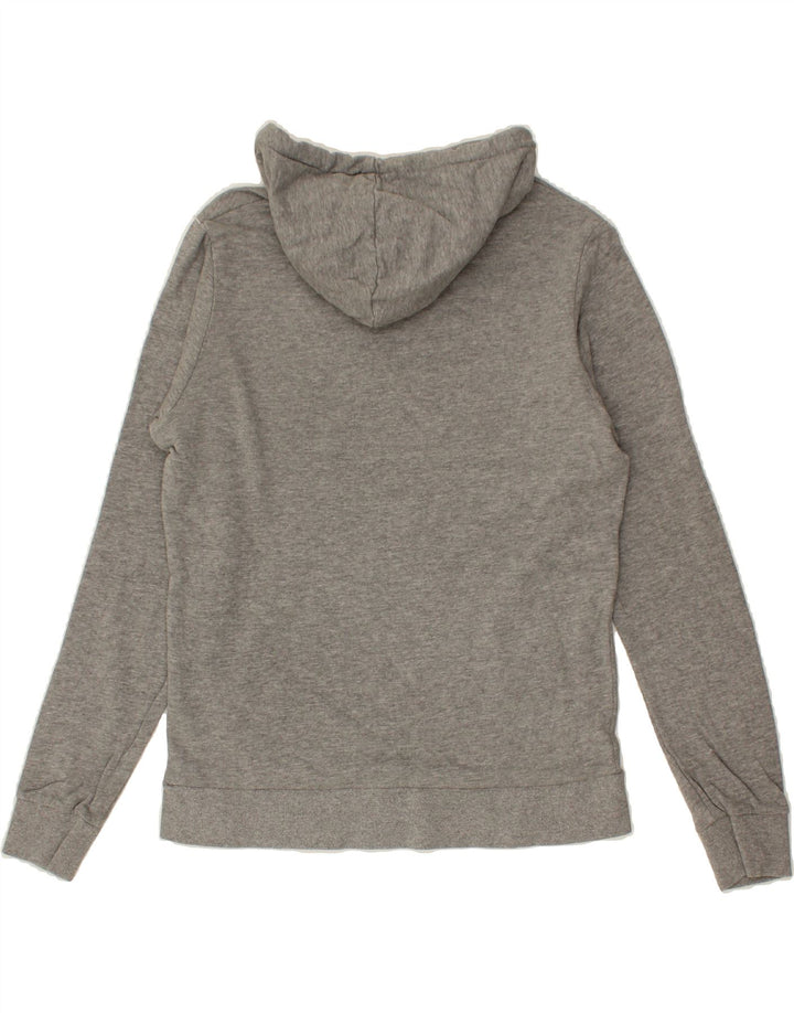 JACK & JONES Mens Graphic Hoodie Jumper Medium Grey Cotton Vintage Jack & Jones and Second-Hand Jack & Jones from Messina Hembry 