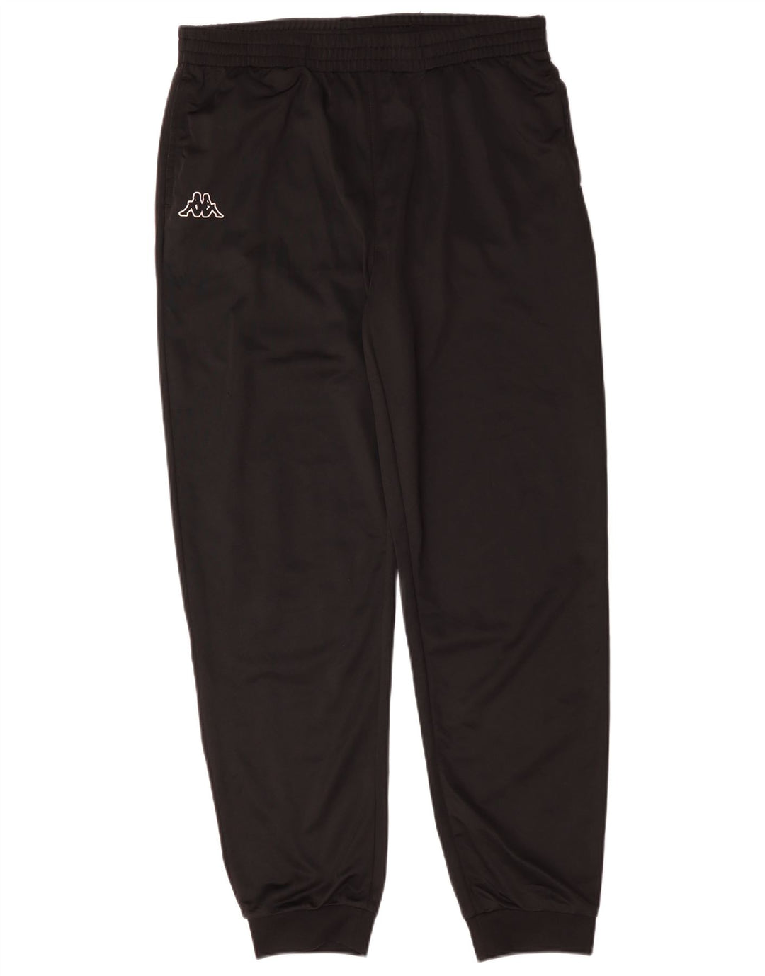 Kappa Mens Tracksuit Trousers Joggers Large  Black Polyester