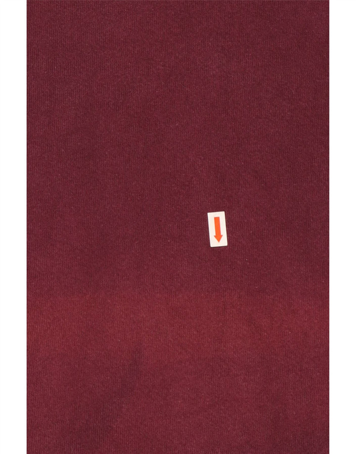 LEVI'S Mens Sweatshirt Jumper Large Maroon Cotton