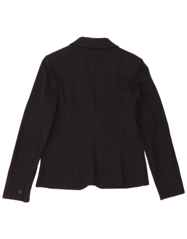 Jachetă pentru femei Liu Jo Ajay cu 2 nasturi IT 50 XL, neagră, viscoză, clasică