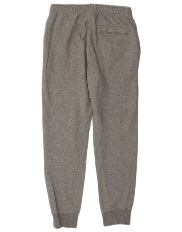 Nike Mens Tracksuit Trousers Joggers Small Grey Cotton