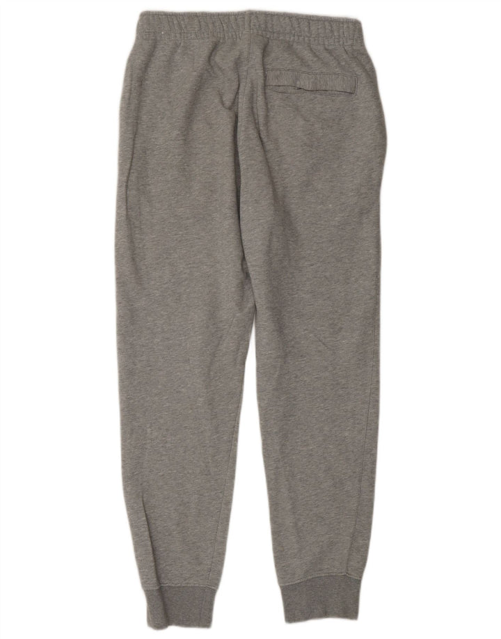 Nike Mens Tracksuit Trousers Joggers Small Grey Cotton