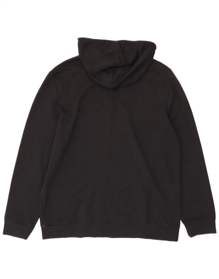 Lotto Mens Zip Hoodie Sweater XL Black