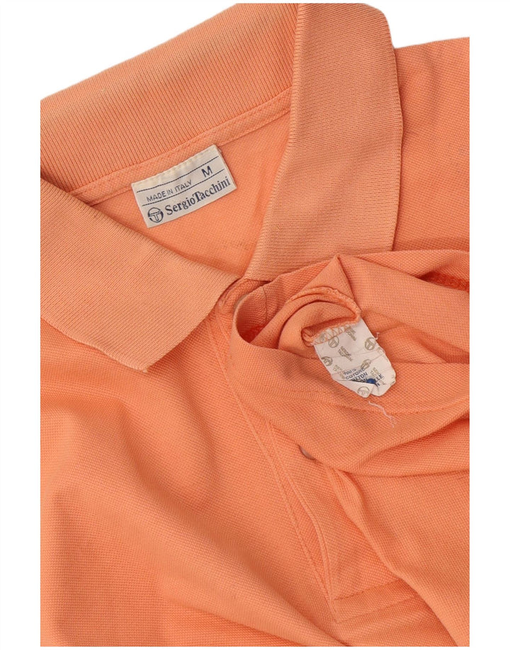 Camisa polo masculina Sergio Tacchini médio algodão rosa