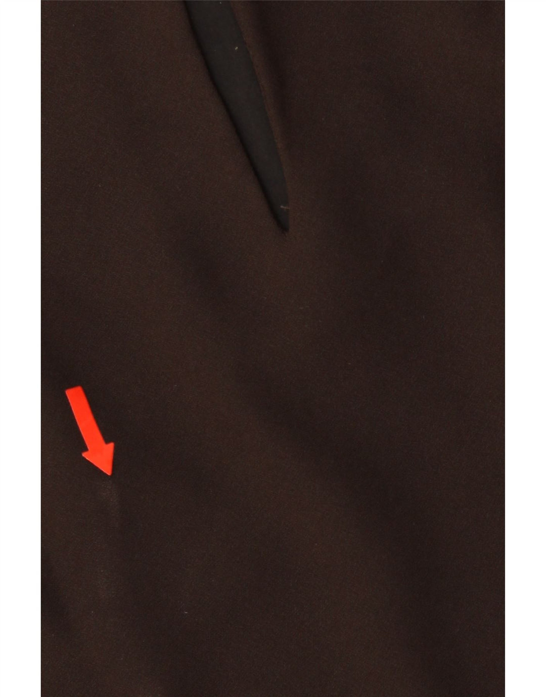 ZARA Womens Long Sleeve A-Line Dress UK 10 Small Brown Polyester Vintage Zara and Second-Hand Zara from Messina Hembry 