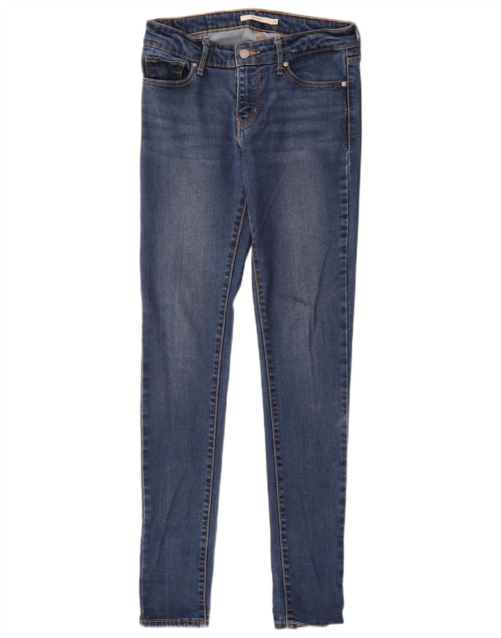 Levi's Womens 711 Skinny Jeans W26 L33 Blue