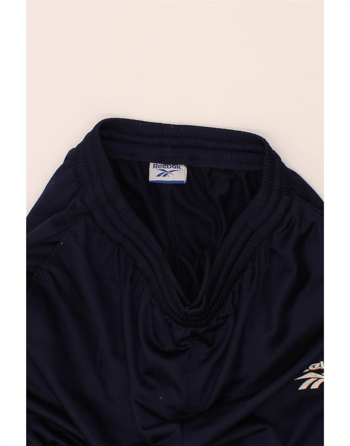 REEBOK Mens Tracksuit Trousers Medium  Navy Blue Vintage Reebok and Second-Hand Reebok from Messina Hembry 