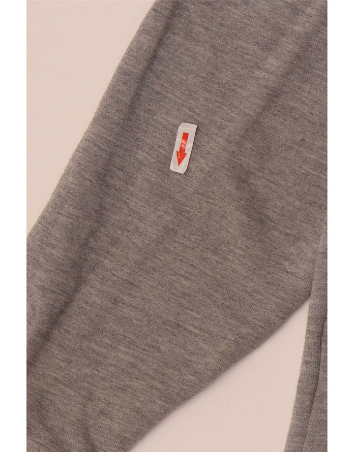Zara Mens Hoodie Jumper Medium Grey Polyester