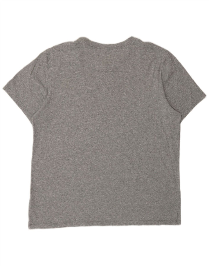 NIKE Mens Dri Fit T-Shirt Top Large Grey