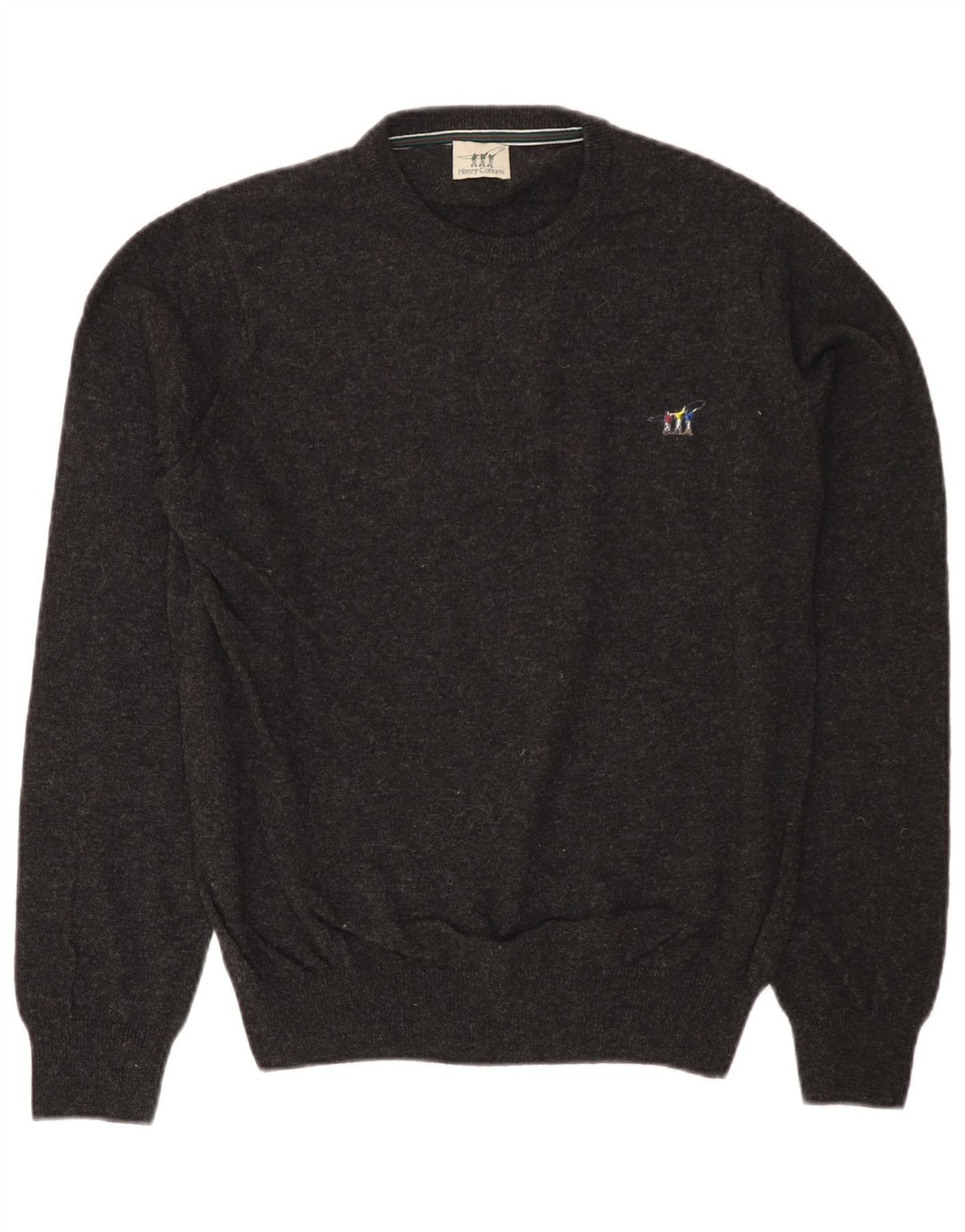 Henry Cottons Pull Col Rond Homme Gris Moyen