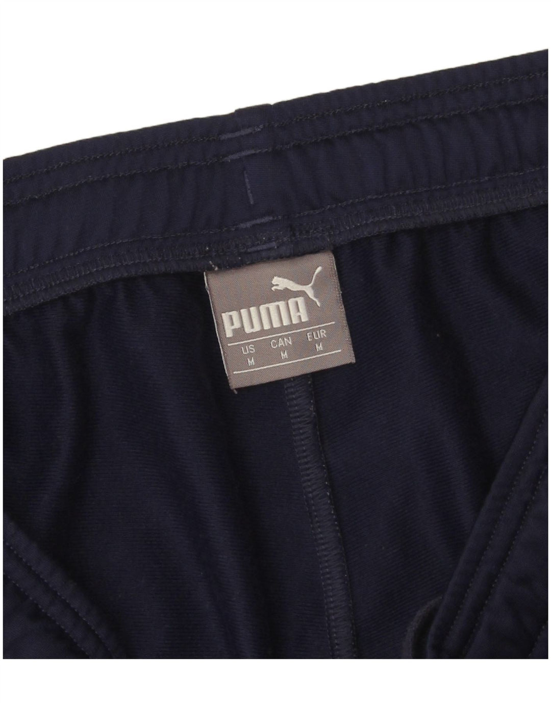 Puma Mens Tracksuit Trousers Joggers Medium  Navy Blue Polyester