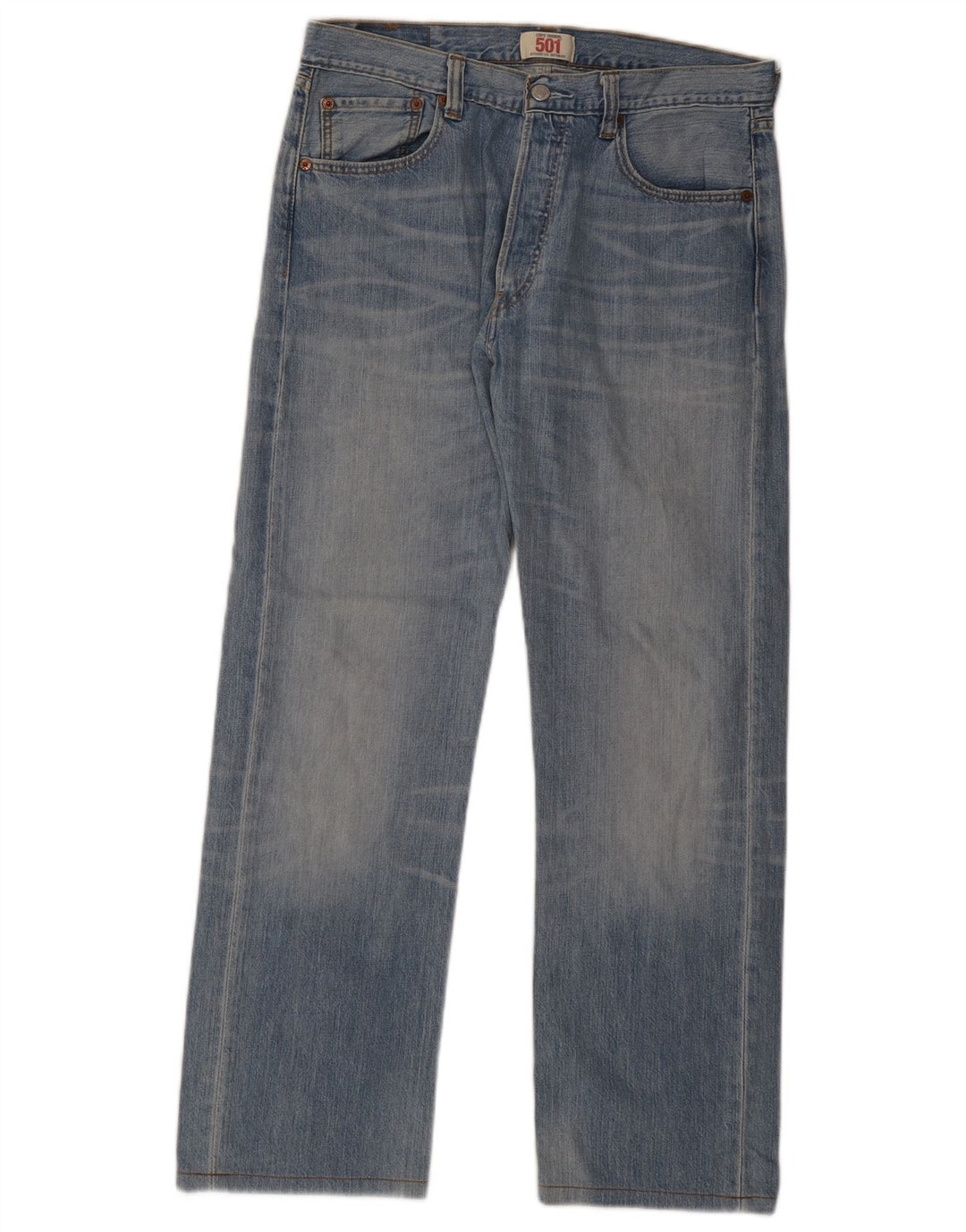 Levi's Uomo 501 Jeans dritti W34 L30 Blu