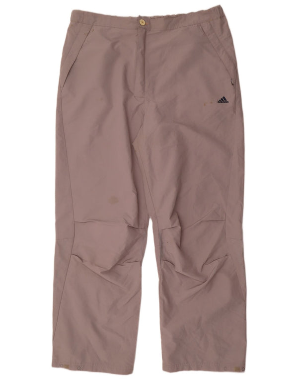 Ανδρικό ίσιο παντελόνι Chino Adidas XL W40 L32 Γκρι Πολυεστέρας