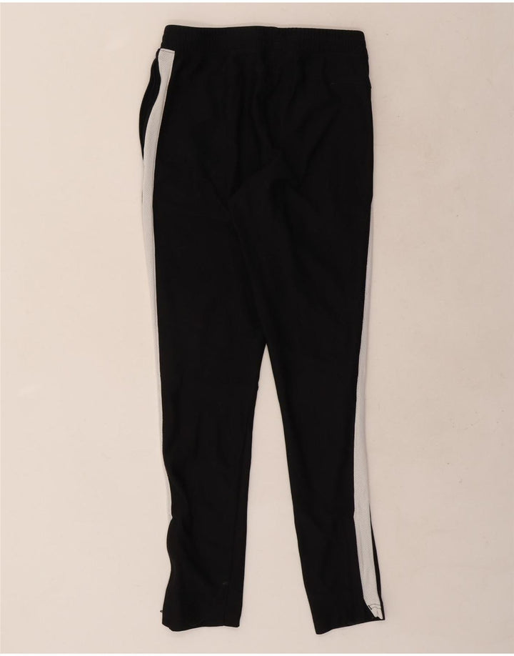 Under Armour Mens Tracksuit Trousers Medium Black Colourblock Polyester