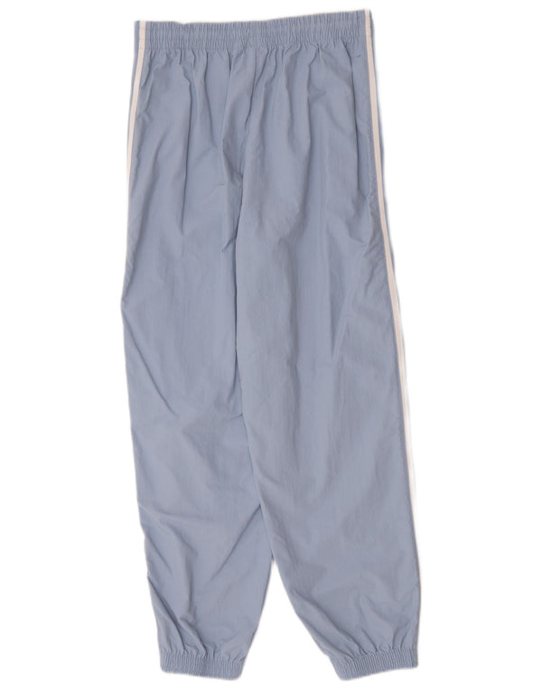 Adidas Womens Tracksuit Trousers Joggers UK 14 Medium Blue Polyester
