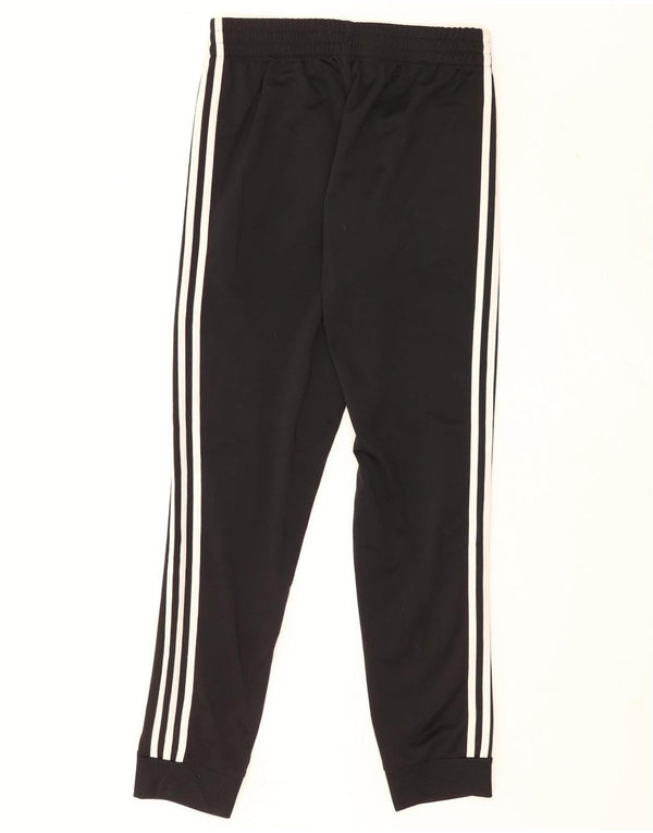 Adidas Mens Tracksuit Trousers Joggers UK 36/38 Small Black Polyester
