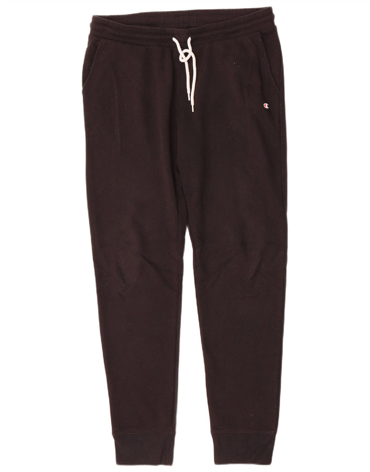 Champion Mens Tracksuit Trousers Joggers Large Black