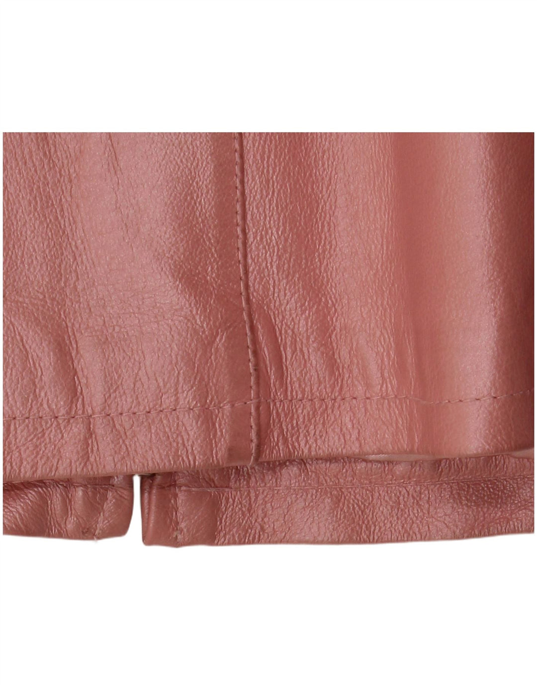 Vintage læderjakke til kvinder UK 18 XL Pink læder