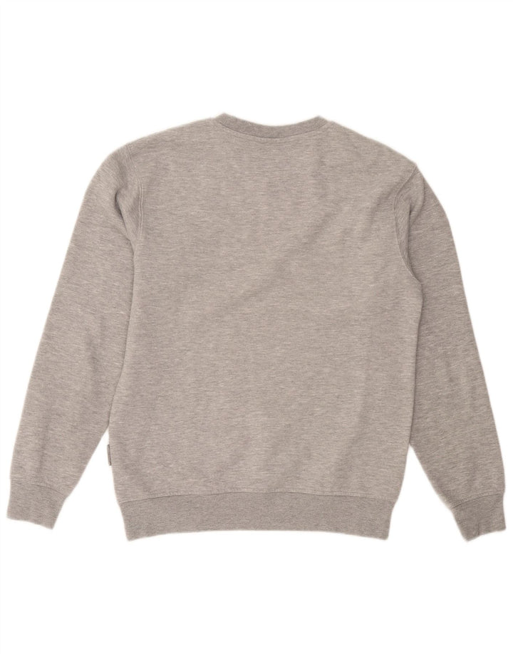 Cropp Herre grafisk Regular Fit Sweatshirt Jumper lille grå bomuld
