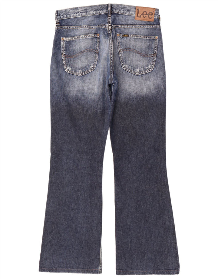 Lee Herre Denver Bootcut Jeans W33 L32 Marineblå Bomuld