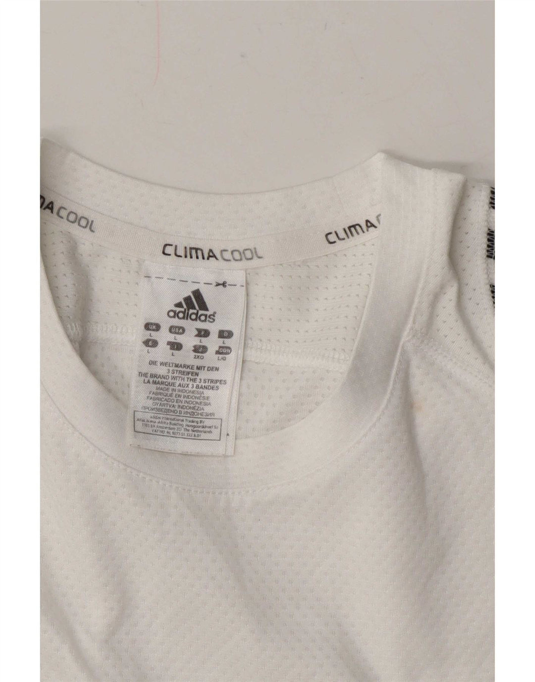 Adidas férfi Climacool póló felső nagy fehér poliészter