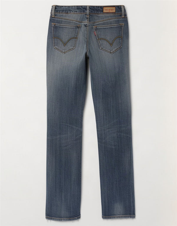 Levi's Womens 470 Straight Jeans W29 L34 Μπλε Βαμβακερό