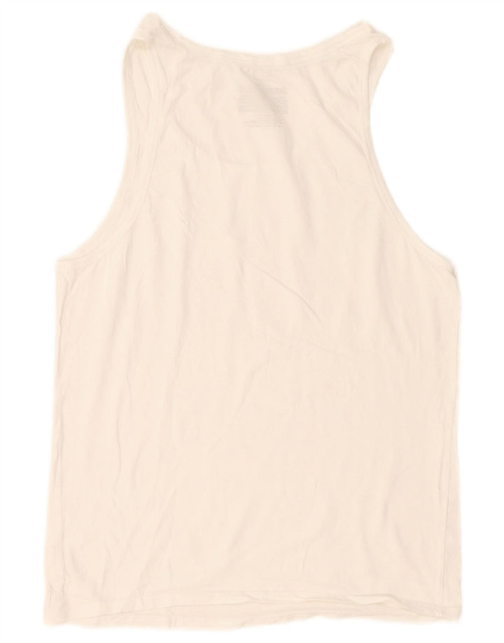 Calvin Klein Mens Vest Top Medium White Cotton
