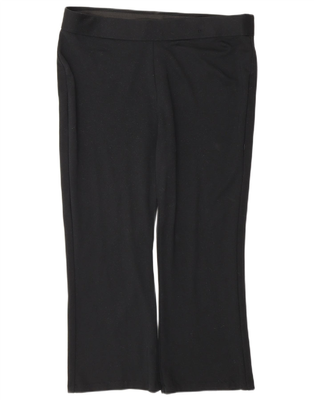 Marks & Spencer Womens Tracksuit Trousers UK 14 Large Black Viscose