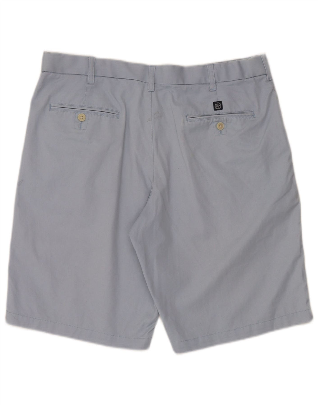 MARKS & SPENCER Mens Blue Harbour Chino Shorts W36 Large Blue Cotton