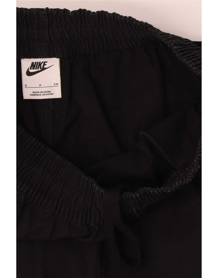 Pantaloncini cargo Nike da uomo piccoli W27 in cotone nero