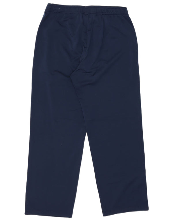 Adidas Mens Tracksuit Trousers UK 42/44 Large Navy Blue Polyester