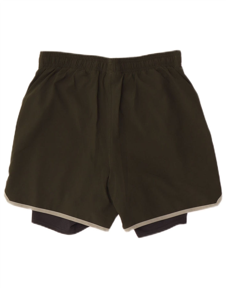 Under Armour Mens Heat Gear Sport Shorts Medium Khaki