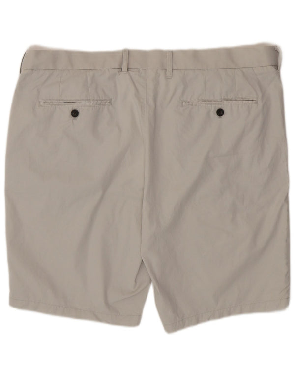 Marks & Spencer Mens Chino Shorts W42 2XL Beige Cotton