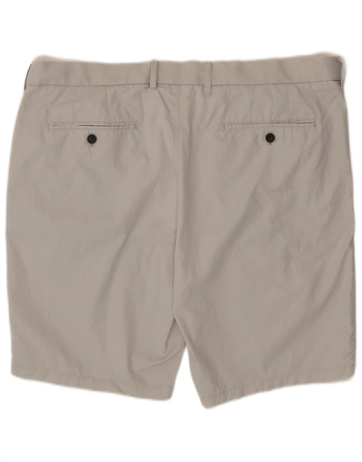 Marks & Spencer Mens Chino Shorts W42 2XL Beige Cotton