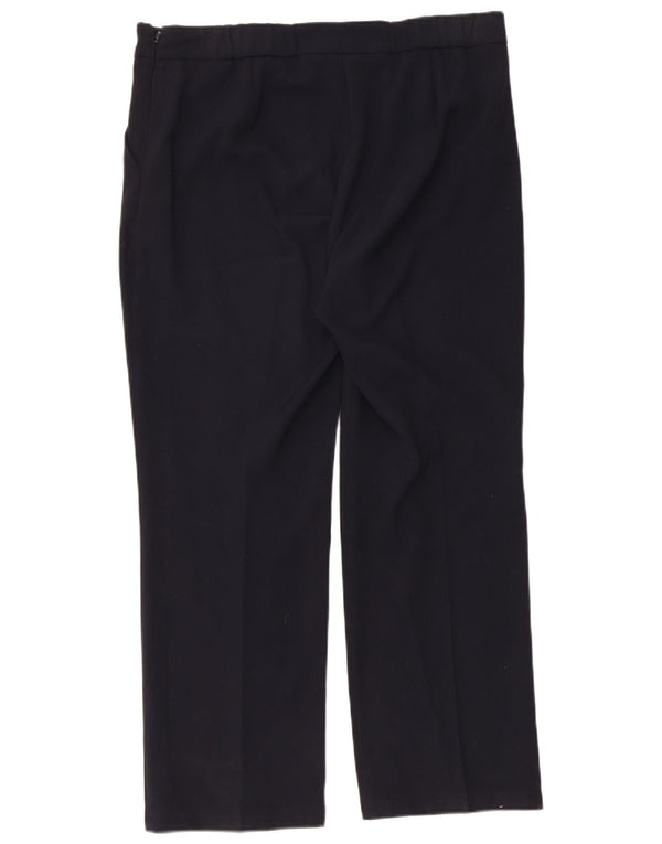 Pantaloni casual da donna Marks & Spencer UK 14 Large W34 L27 Blu navy