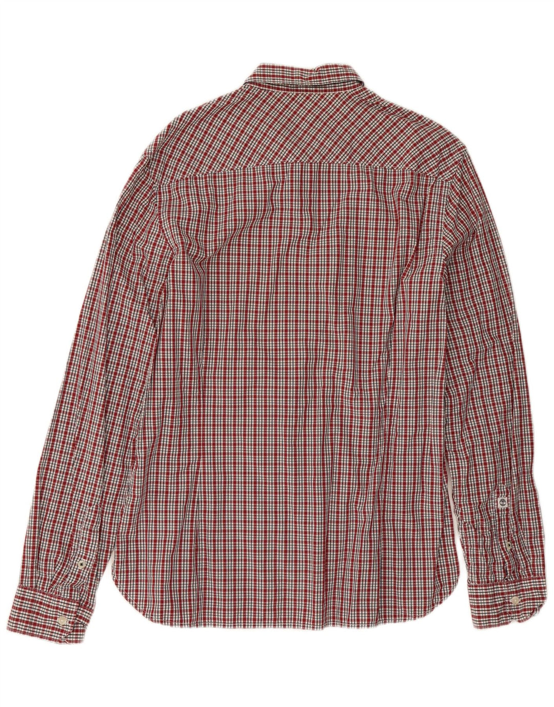 Timberland Chemise Homme Grand Carreau Rouge Coton