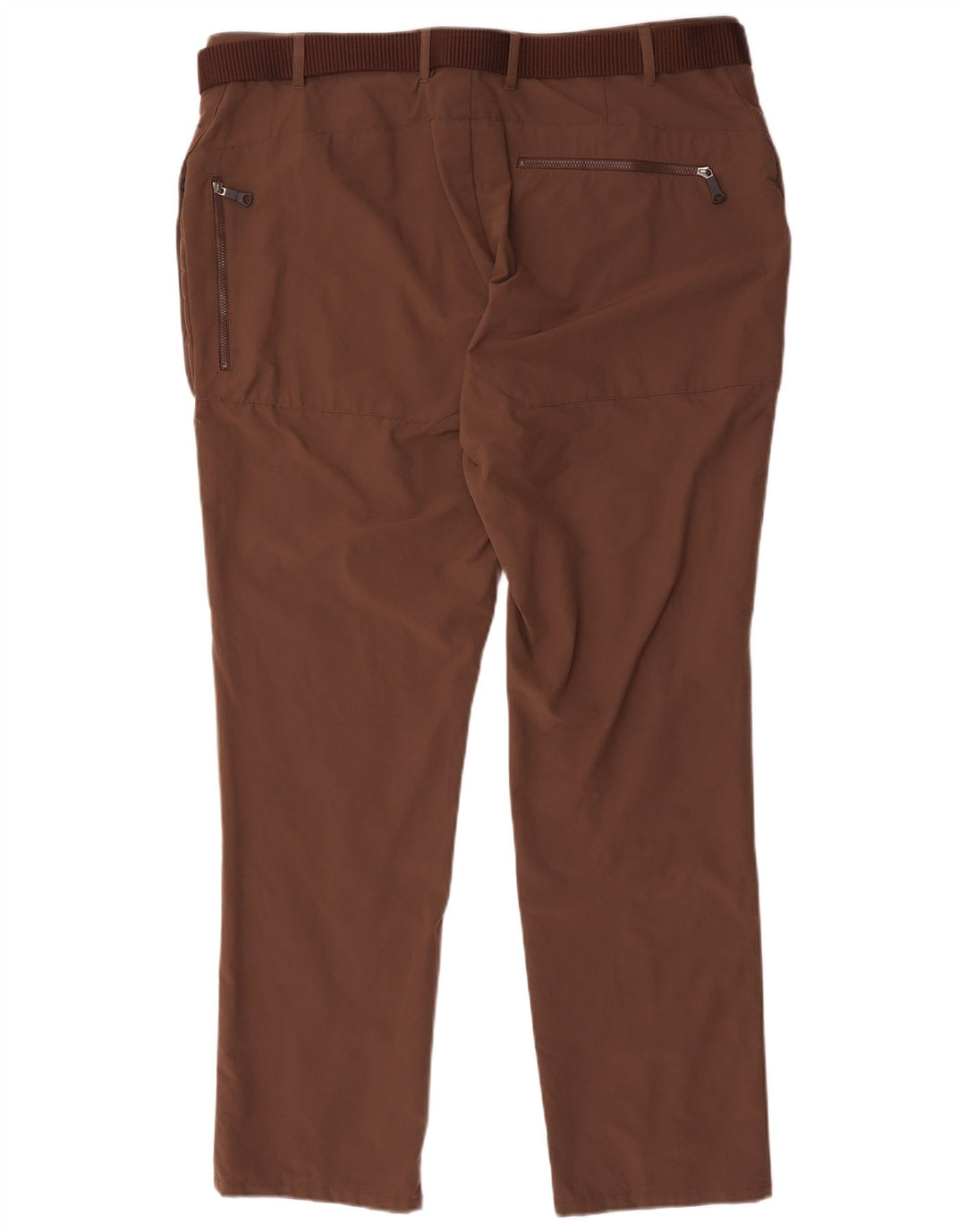 Rohan Mens Straight Casual Trousers W40 L31 Brown Polychlorid