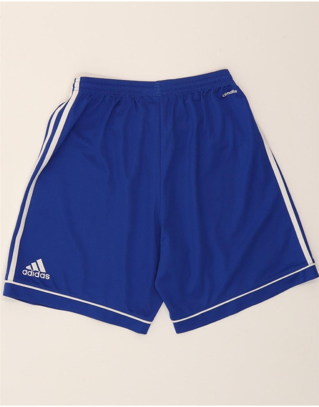 ADIDAS Mens Climalite Sport Shorts Medium Blue Polyester