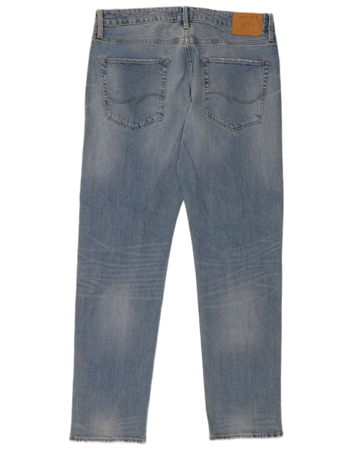 Jack & Jones Herren Slim Jeans W36 L34 Blaue Baumwolle