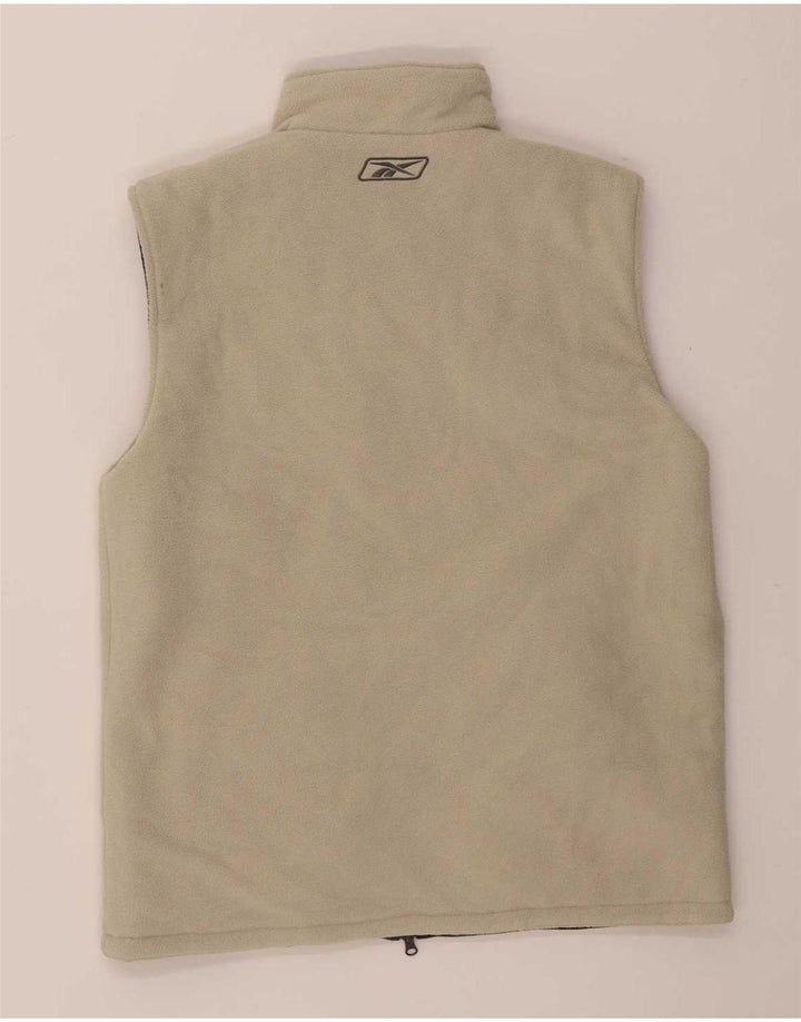 Reebok Womens Reversible Padded Gilet UK 14 Large Grey