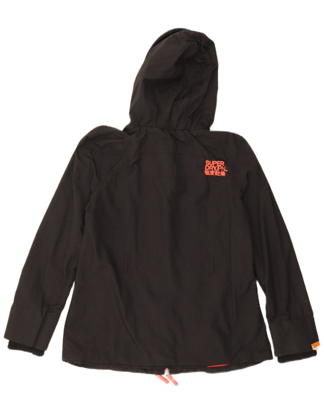Giacca a vento da donna Superdry The Windmac Graphic Windbreaker UK 16 Large Nera